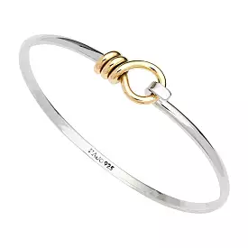 A Najo Highfield Two Tone Bangle