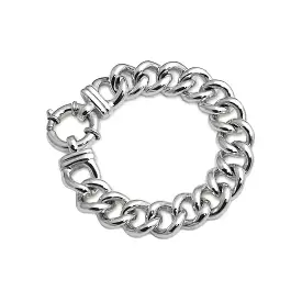 A Von Treskow Medium Mama Sterling Silver Bolt Bracelet