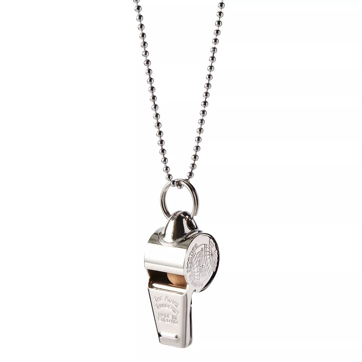 Acme x Admiral Goods Whistle Necklace Charm (No Chain included) - Silver