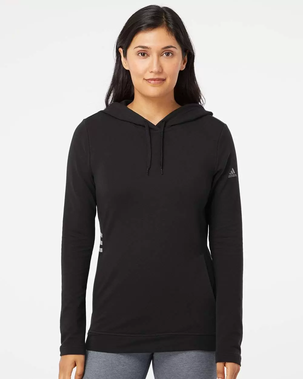 Adidas Golf Clothing A451 Women's Lightweight Hooded Sweatshirt SKU: A451