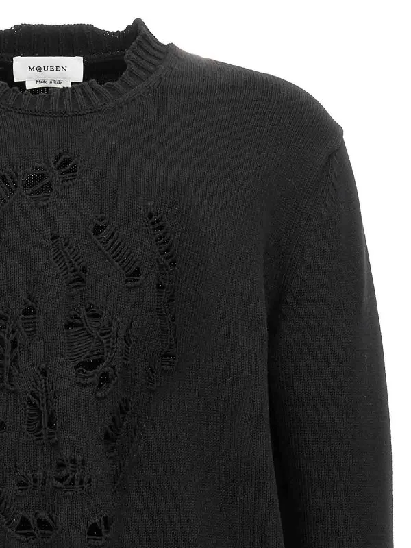 Alexander Mcqueen Skull Sweater