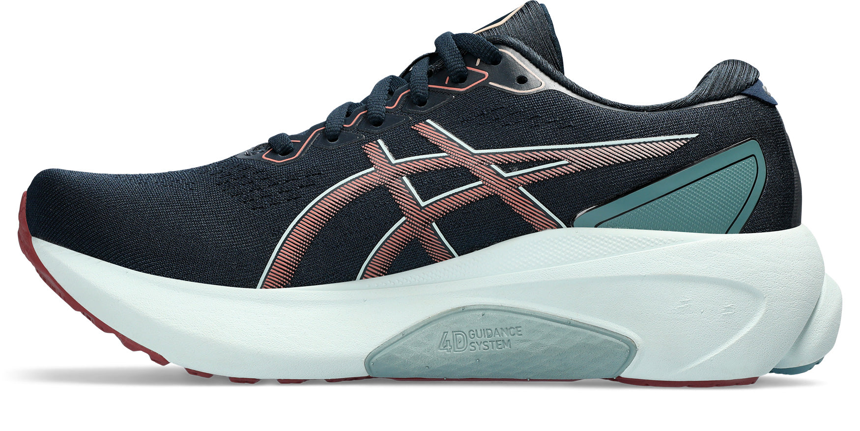 Asics Gel Kayano 30 (B Width) - French Blue/Light Garnet (Womens)