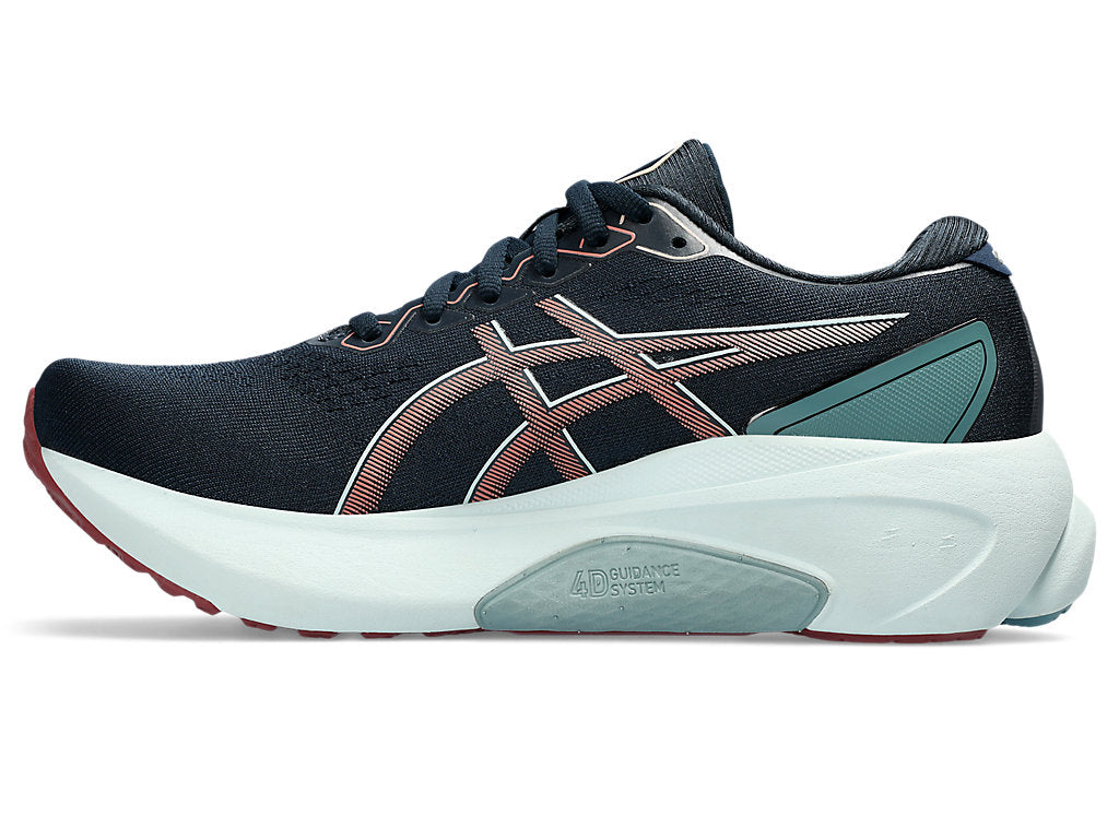 Asics Gel Kayano 30 (D Width) - French Blue/Light Garnet (Womens)