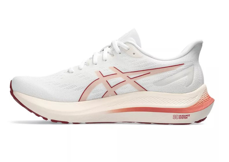 Asics GT-2000 12 (B Width) - White/ Light Garnet (Womens)