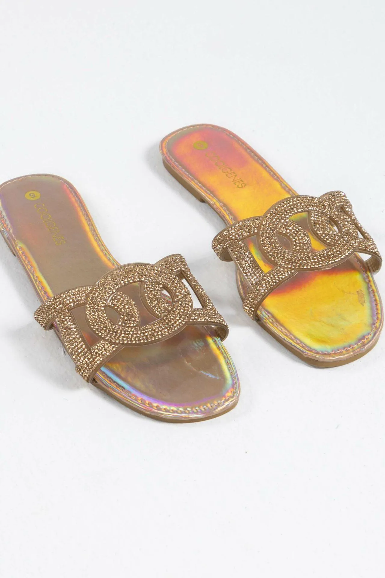 Bling Detail Sandal - JAM Clothing | Famous For Less