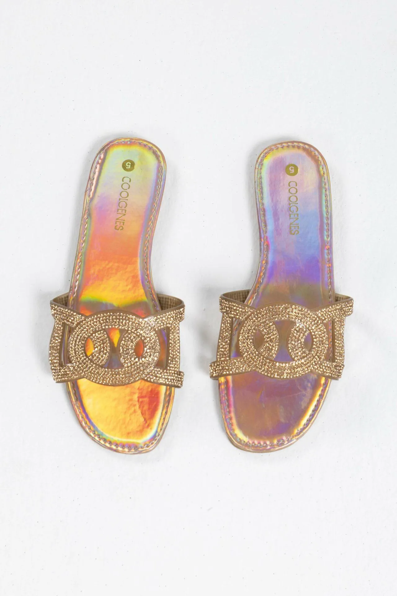 Bling Detail Sandal - JAM Clothing | Famous For Less