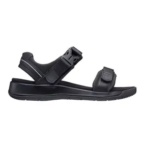 Capri III Men's Nubuck Leather Flat Sandal