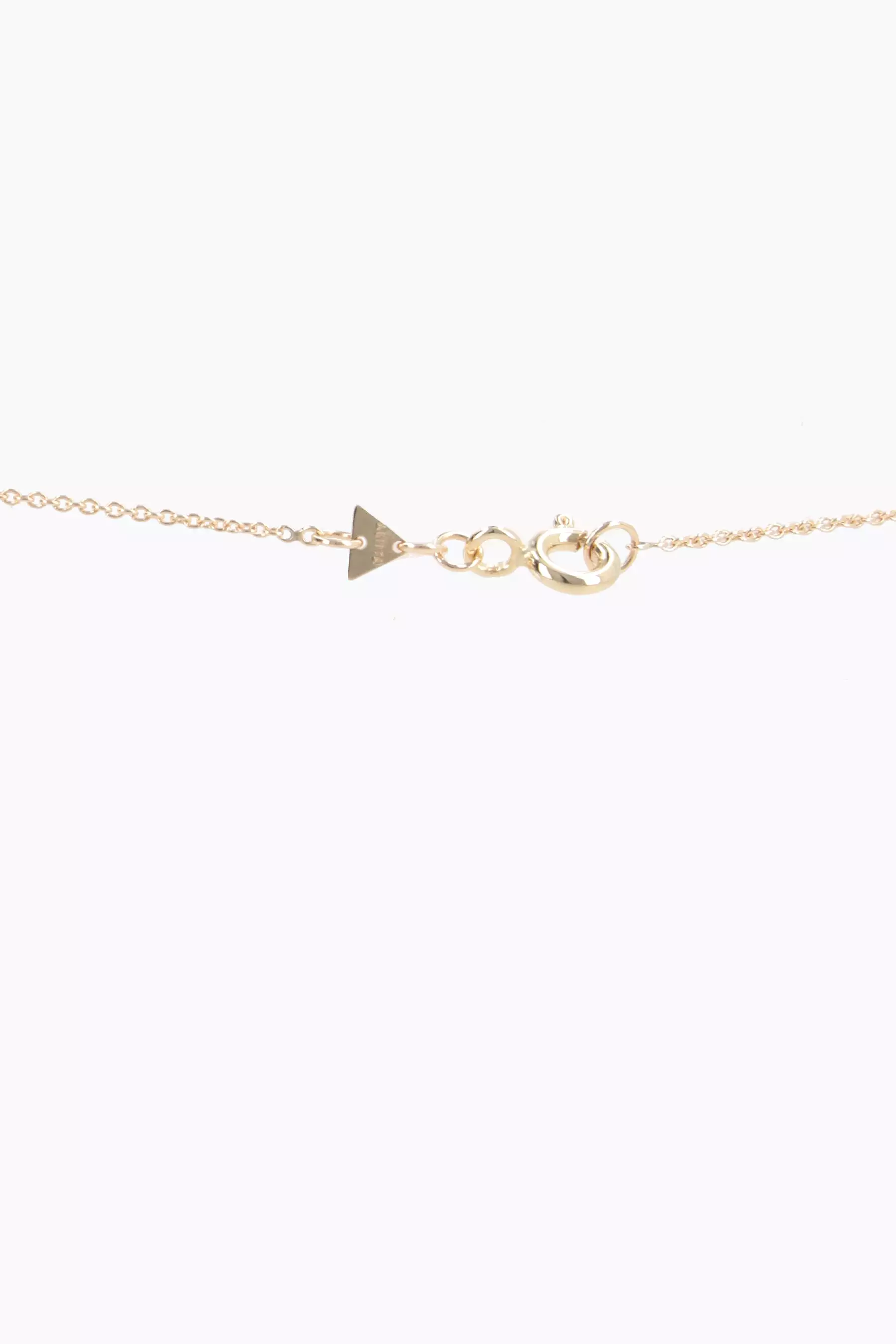 Carrot yellow gold necklace