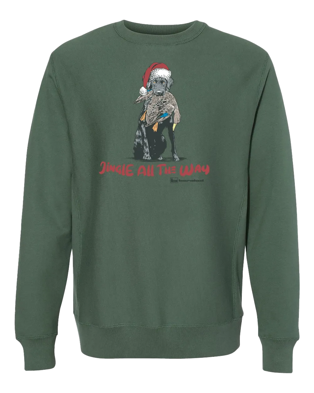 Christmas Lab Crewneck Sweater