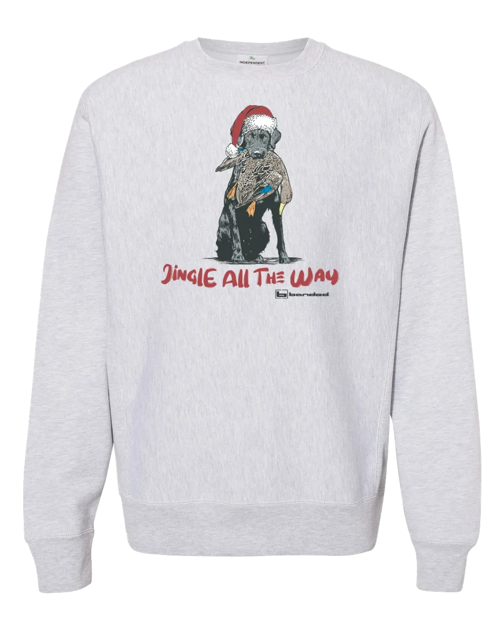 Christmas Lab Crewneck Sweater