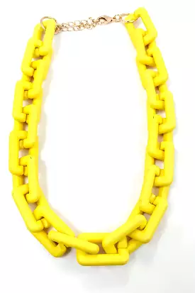 Chunky Curb Chain Necklace