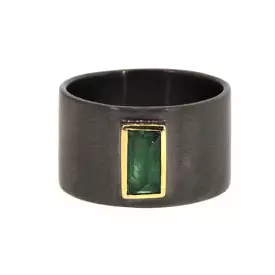 Chunky Emerald Ring