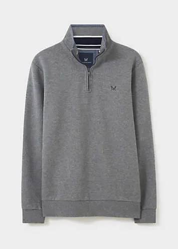 Classic Half Zip Sweatshirt by Crew Clothing Company | Look Again