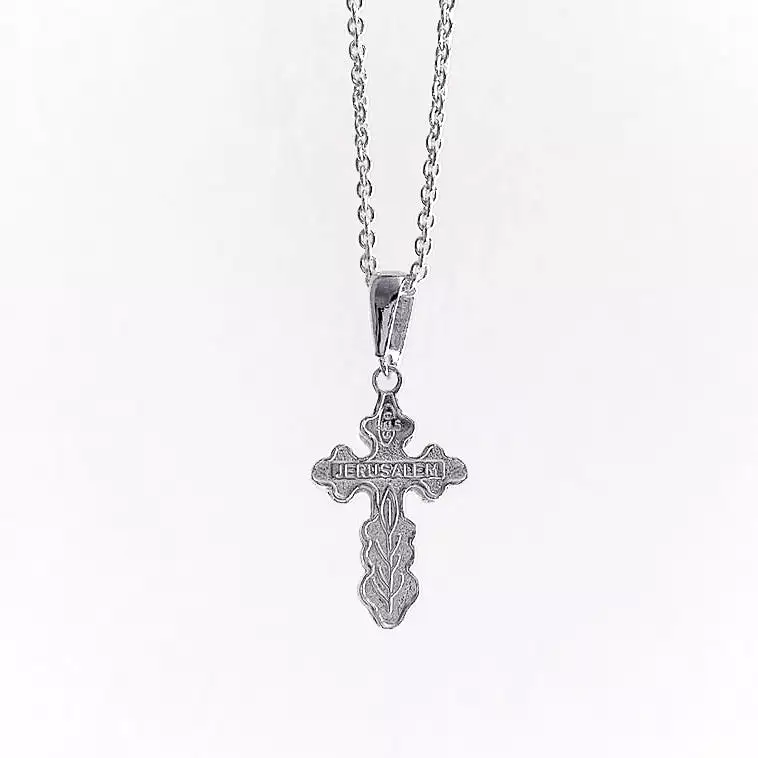 Crucifix Necklace - Silver