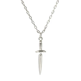 Dagger Necklace in Sterling Silver