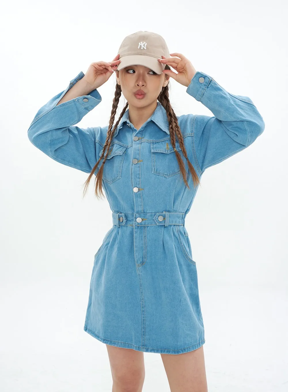 Denim Mini Dress CM22