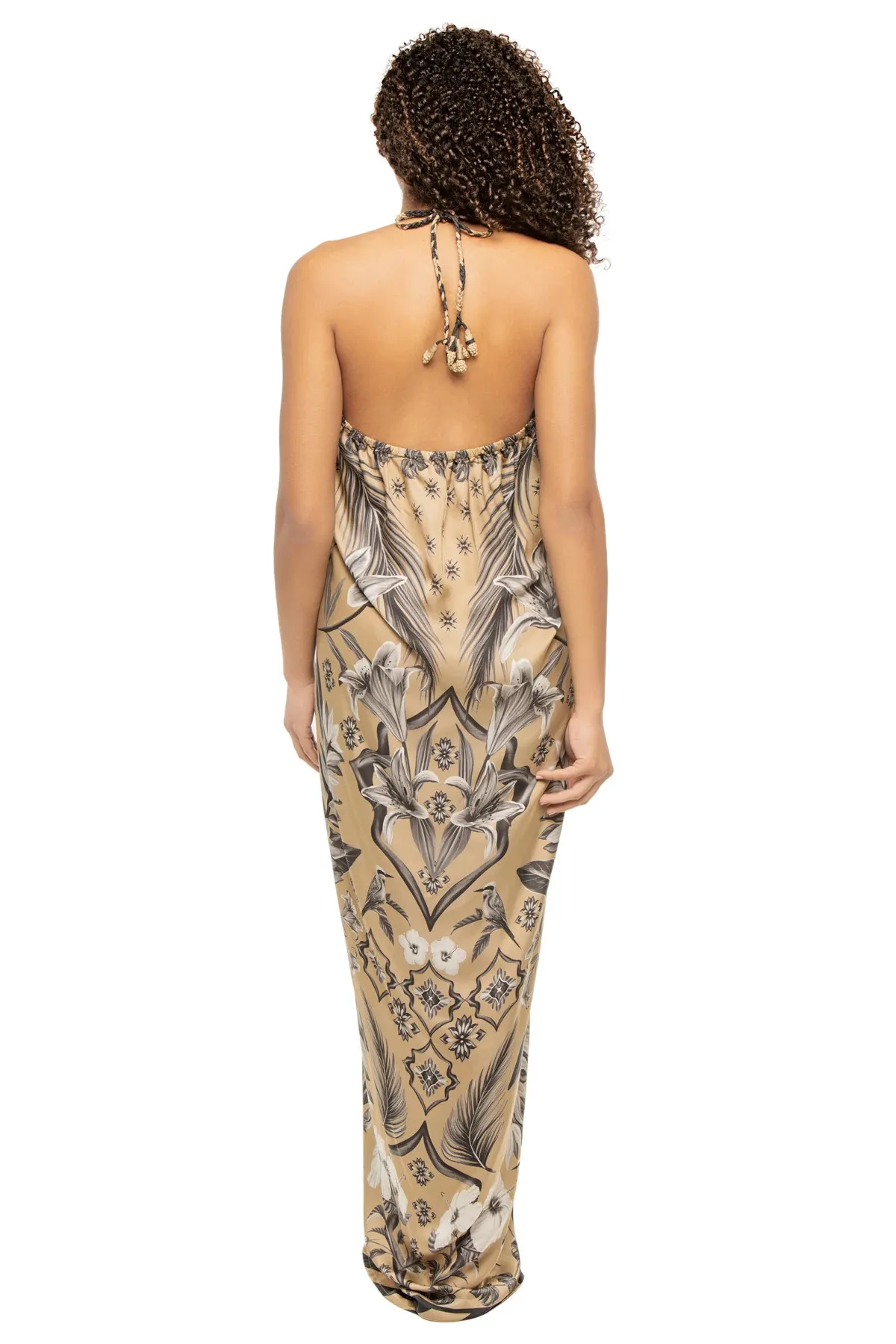 Draped Maxi Dress