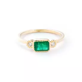 Emerald Lexie Ring