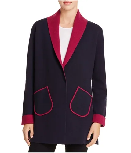 Finity Womens Lapel Cardigan Sweater