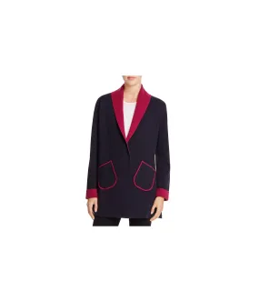 Finity Womens Lapel Cardigan Sweater