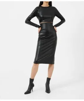 French Connection Trina Cut Out Midi Dress