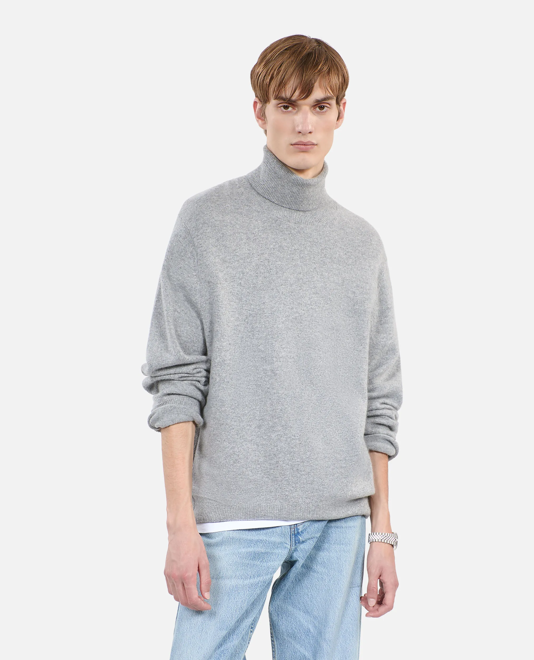 Grey cashmere sweater