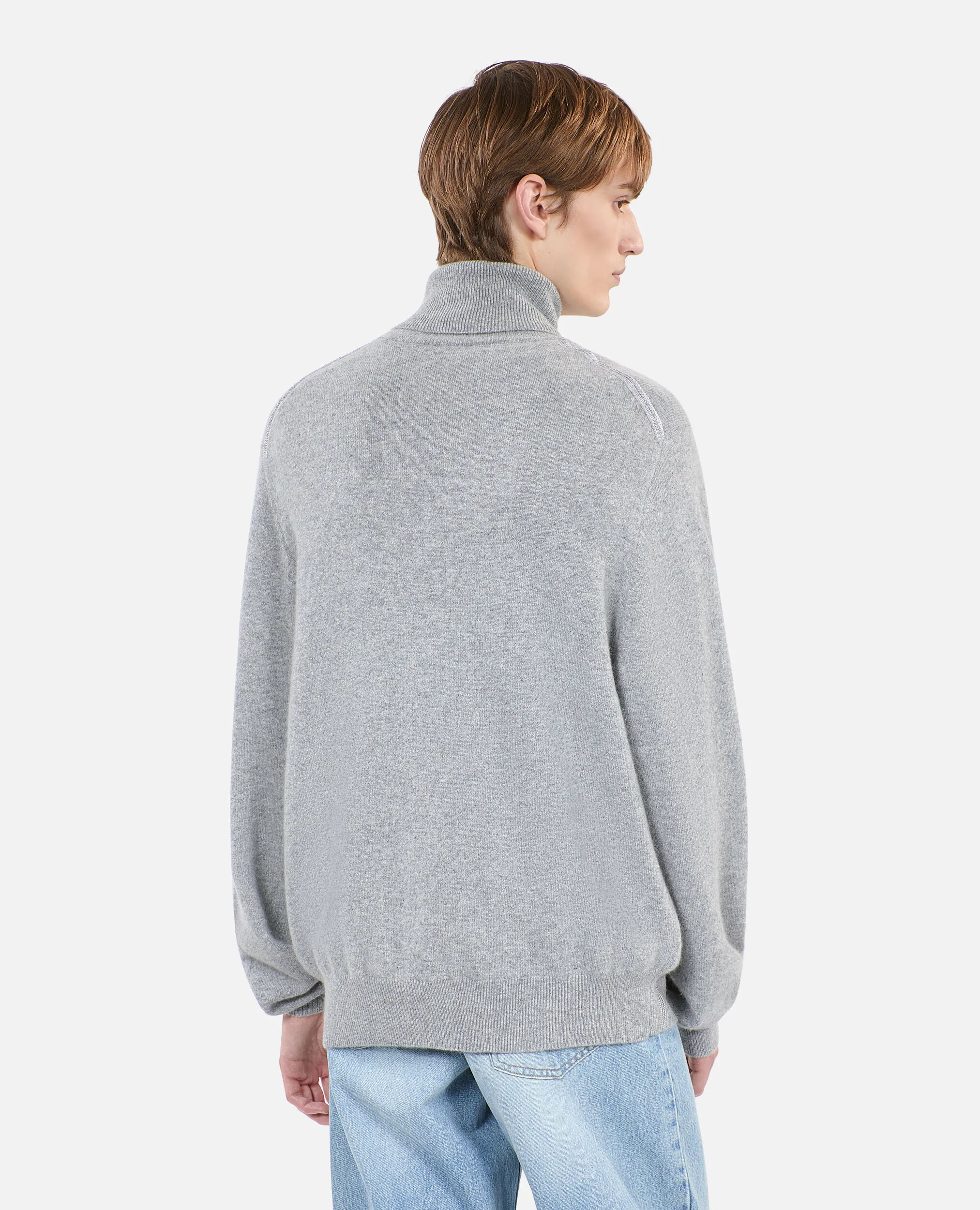 Grey cashmere sweater