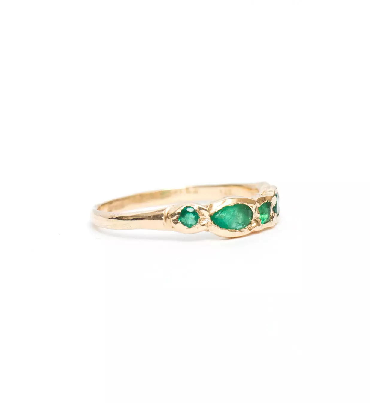 Journey Treasure Emerald Ring