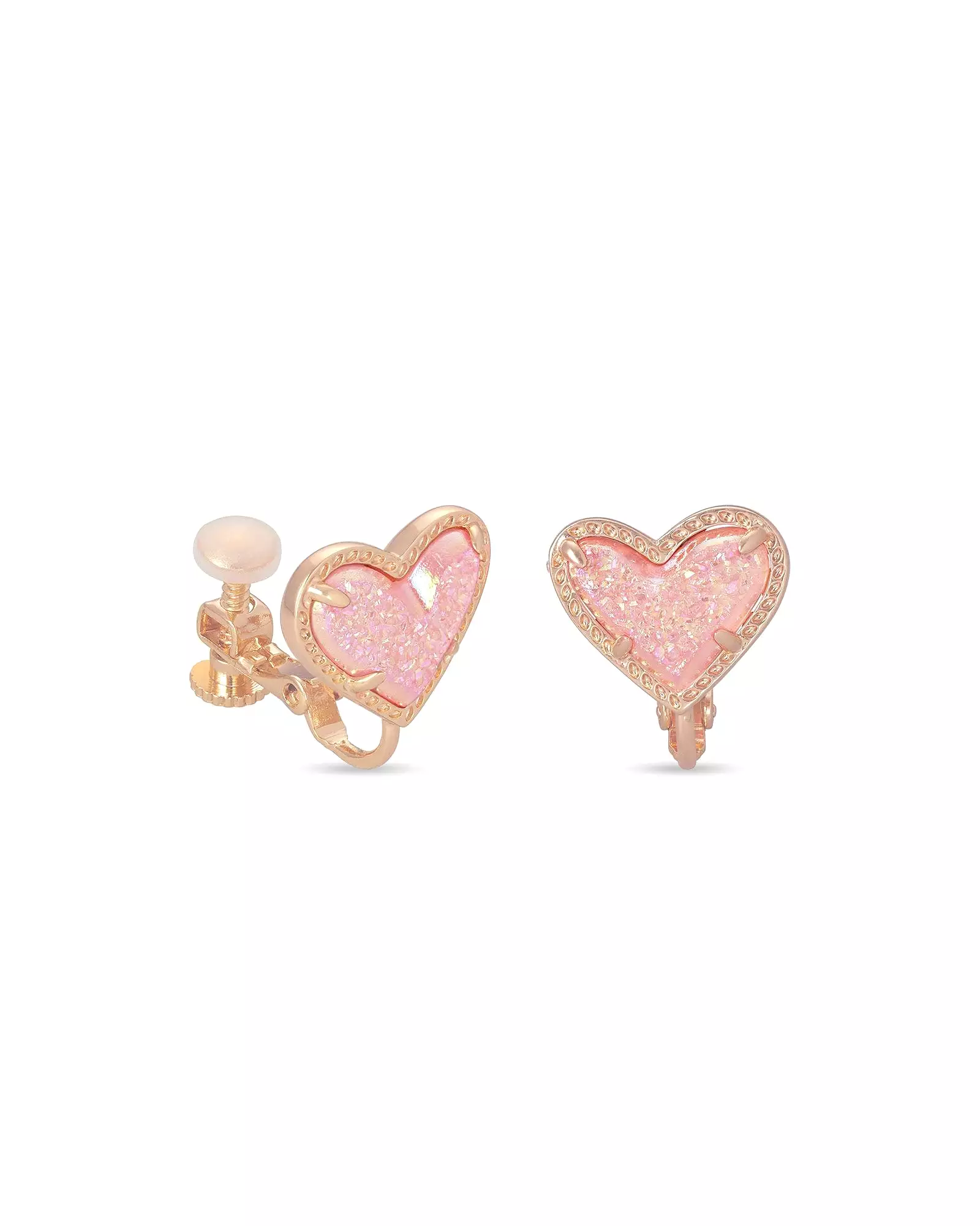 Kendra Scott Ari Heart Clip On Earrings