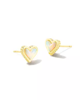 Kendra Scott Framed Ari Heart Stud Earrings