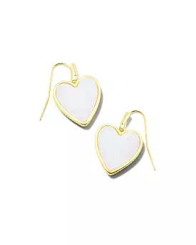 Kendra Scott Heart Drop Earrings