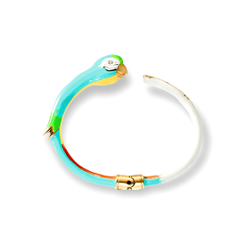 LIGHT BLUE  PARROT BRACELET S