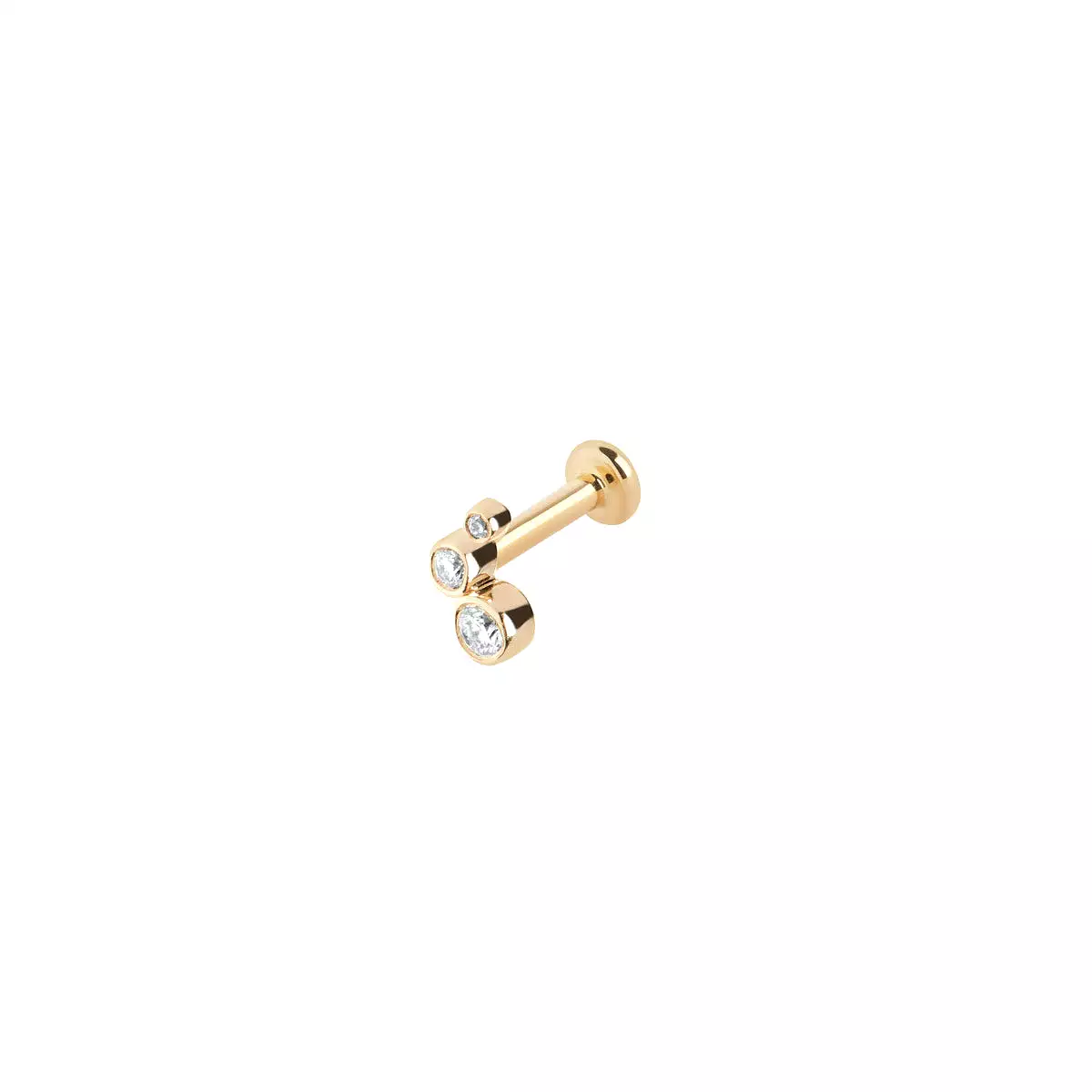 MBF Coco Labret, 14k Yellow Gold