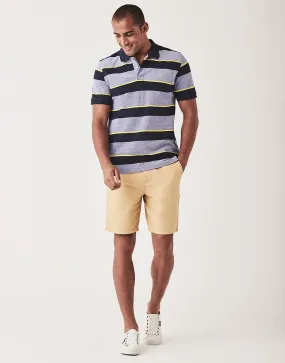 Men's Oxford Multistripe Polo Shirt from Crew Clothing Company