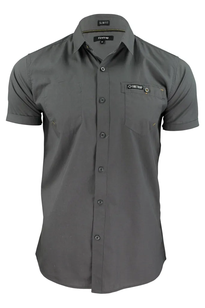 Mens Short Sleeved Shirt by Firetrap