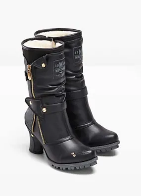 Mustang Heeled Boots | Grattan