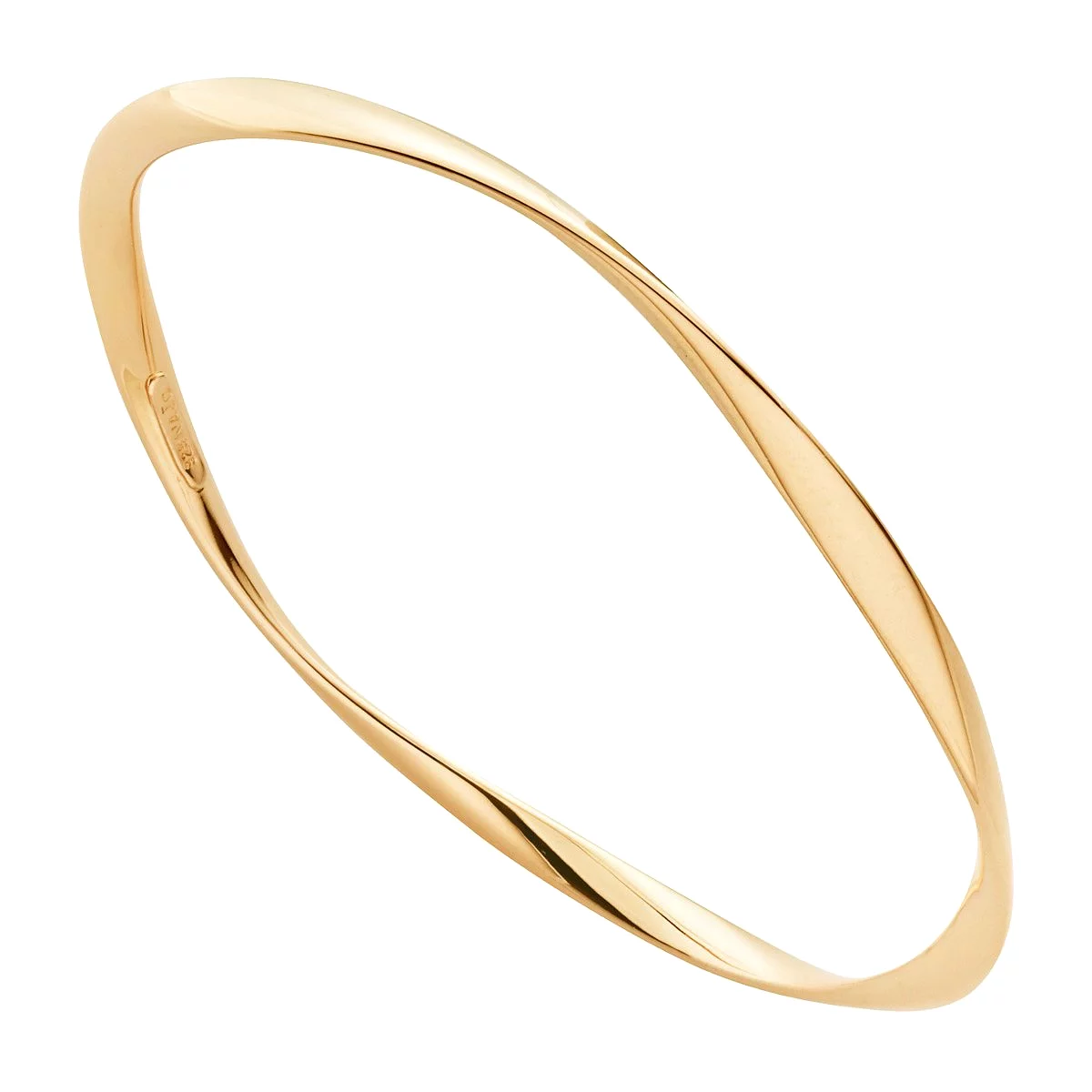 Najo Garden Of Eden Bangle Yellow Gold