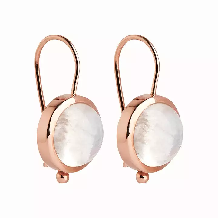 Najo Garland Rose Gold Moonstone Earring