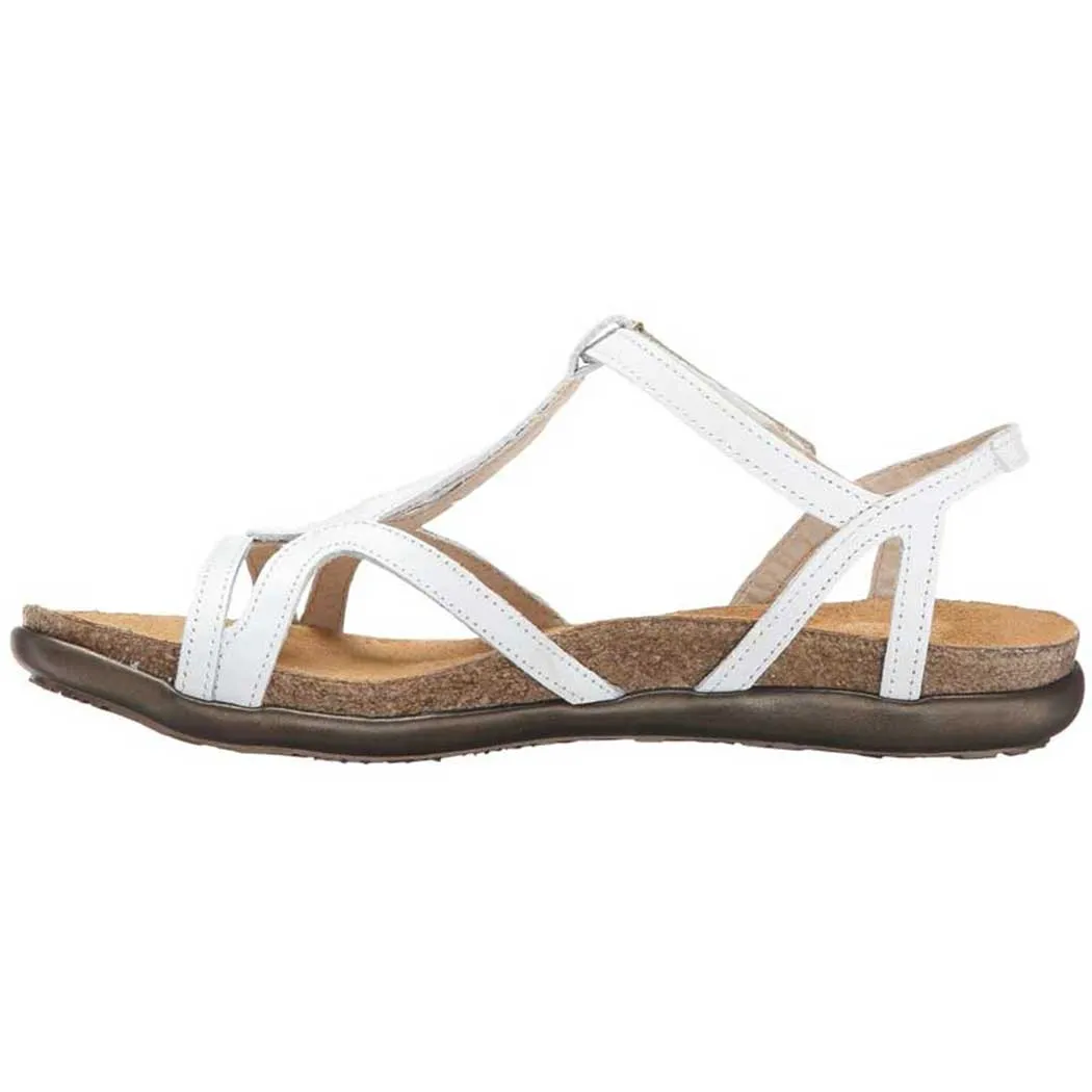 Naot Dorith Sandal White Leather (Women's)