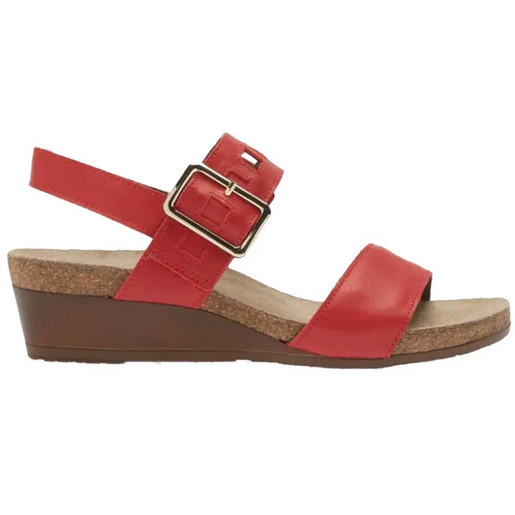 Naot Dynasty Wedge Sandal Kiss Red (Women's)