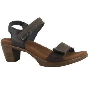 Naot Intact Heeled Sandal Coffee Bean/ Soft Brown/ Walnut (Women's)