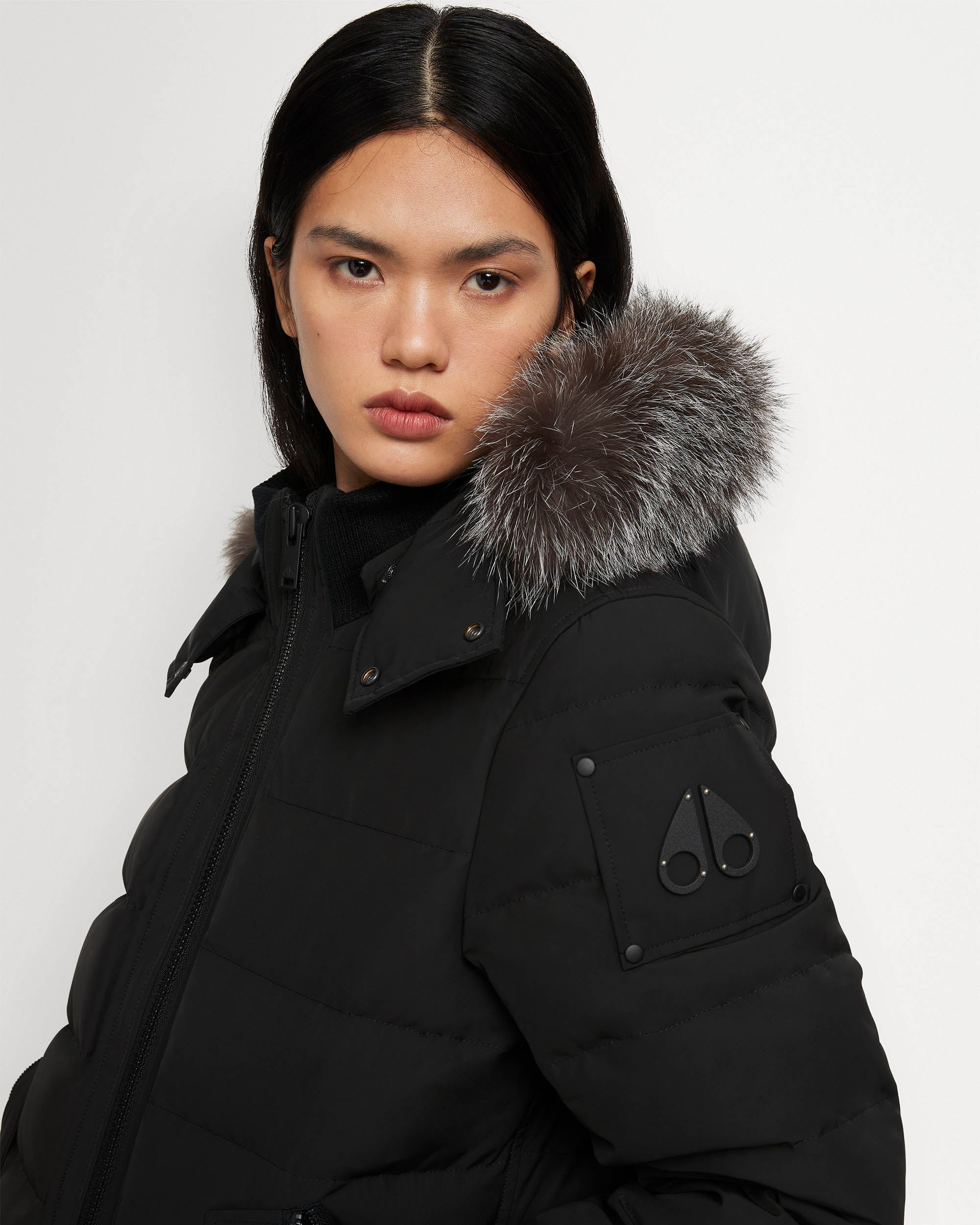 ONYX LADRIERE BOMBER SHEARLING