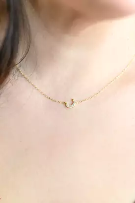 Over the Moon Necklace