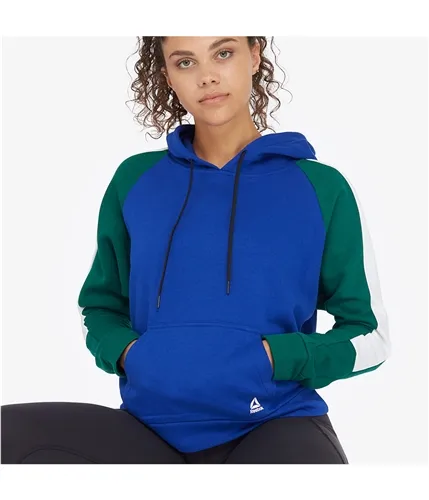 Reebok Womens Color Block Hoodie Sweatshirt, TW1