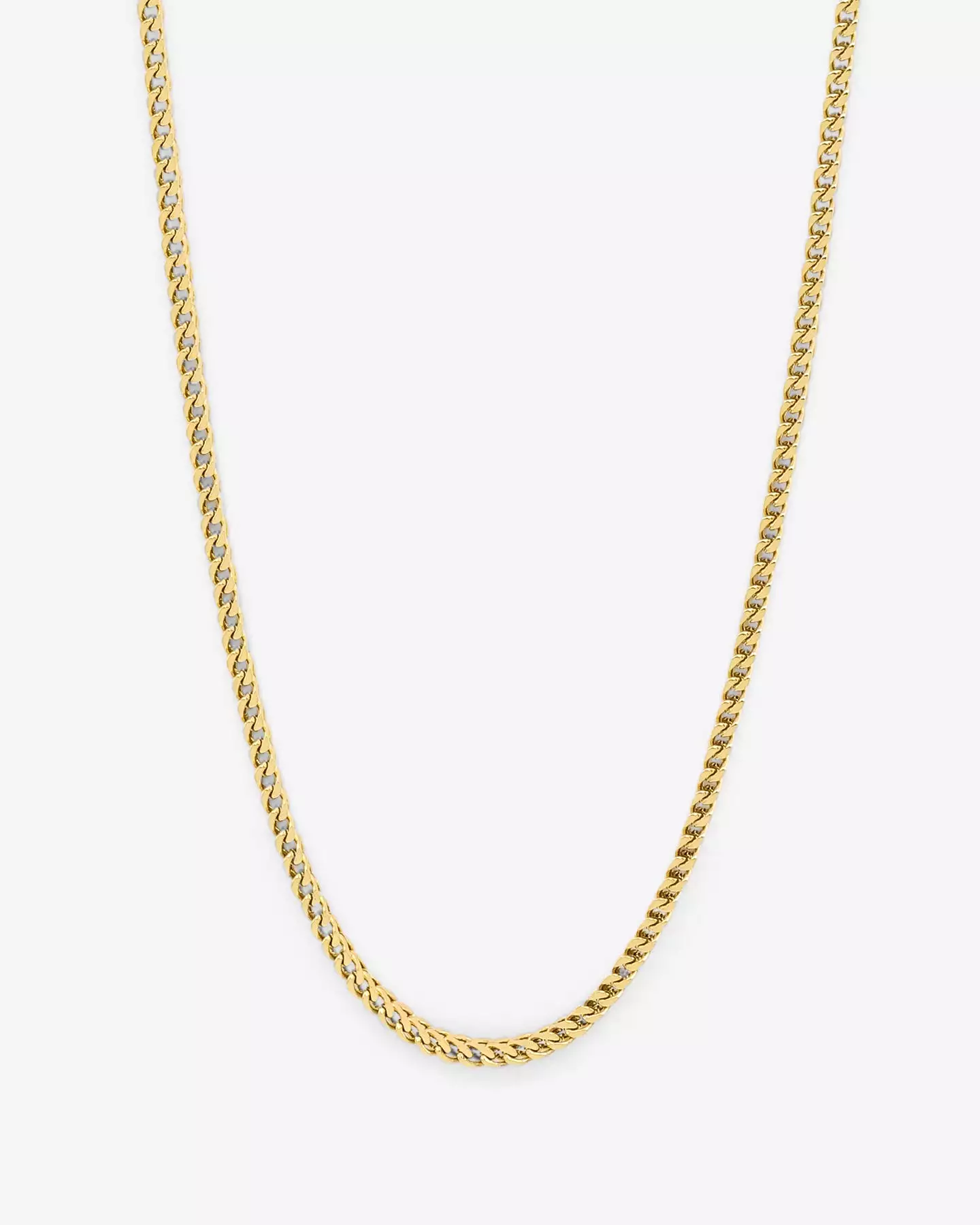 Saint Morta 2.5mm Franco Chain Gold