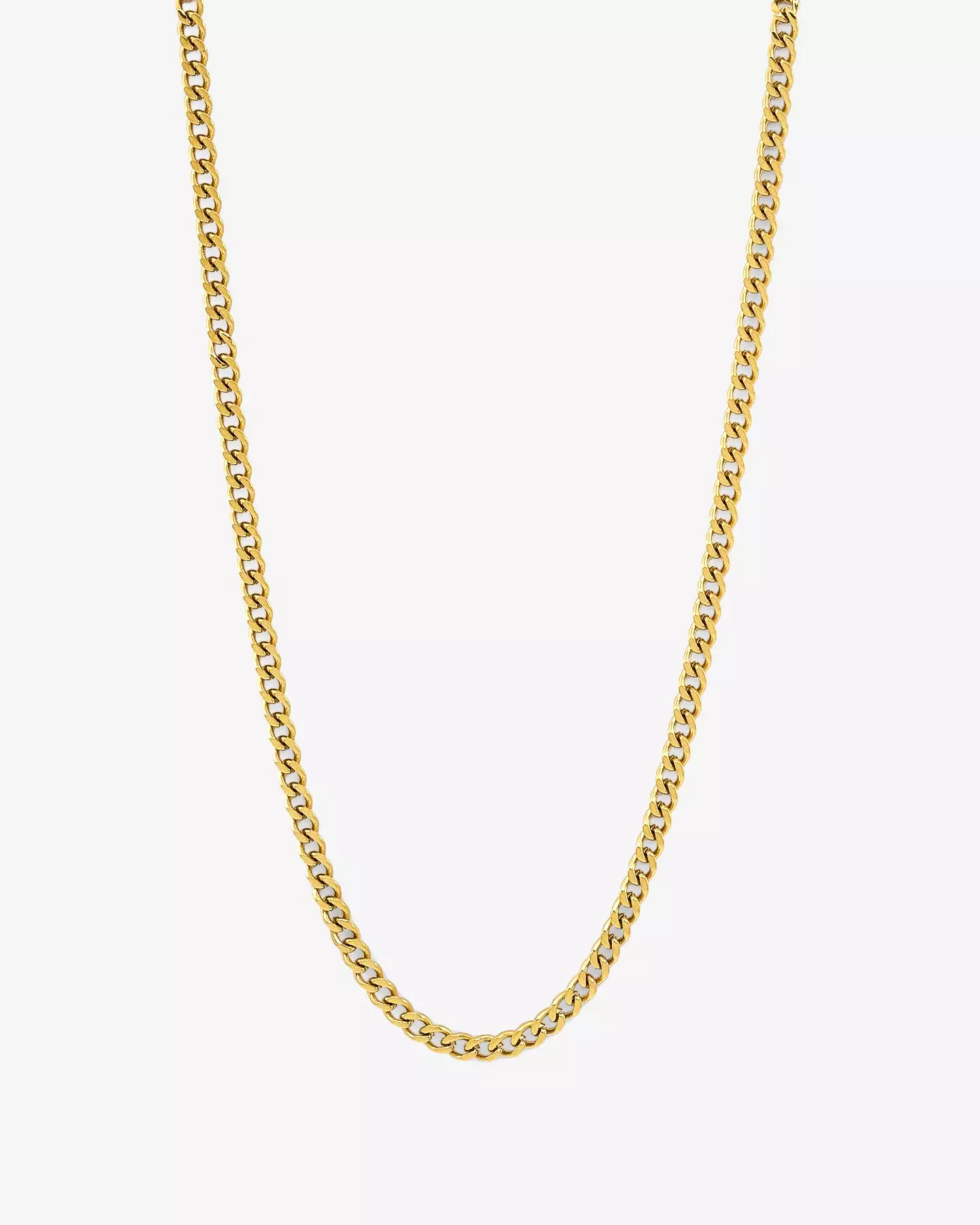 Saint Morta 3mm Micro Cuban Chain Gold