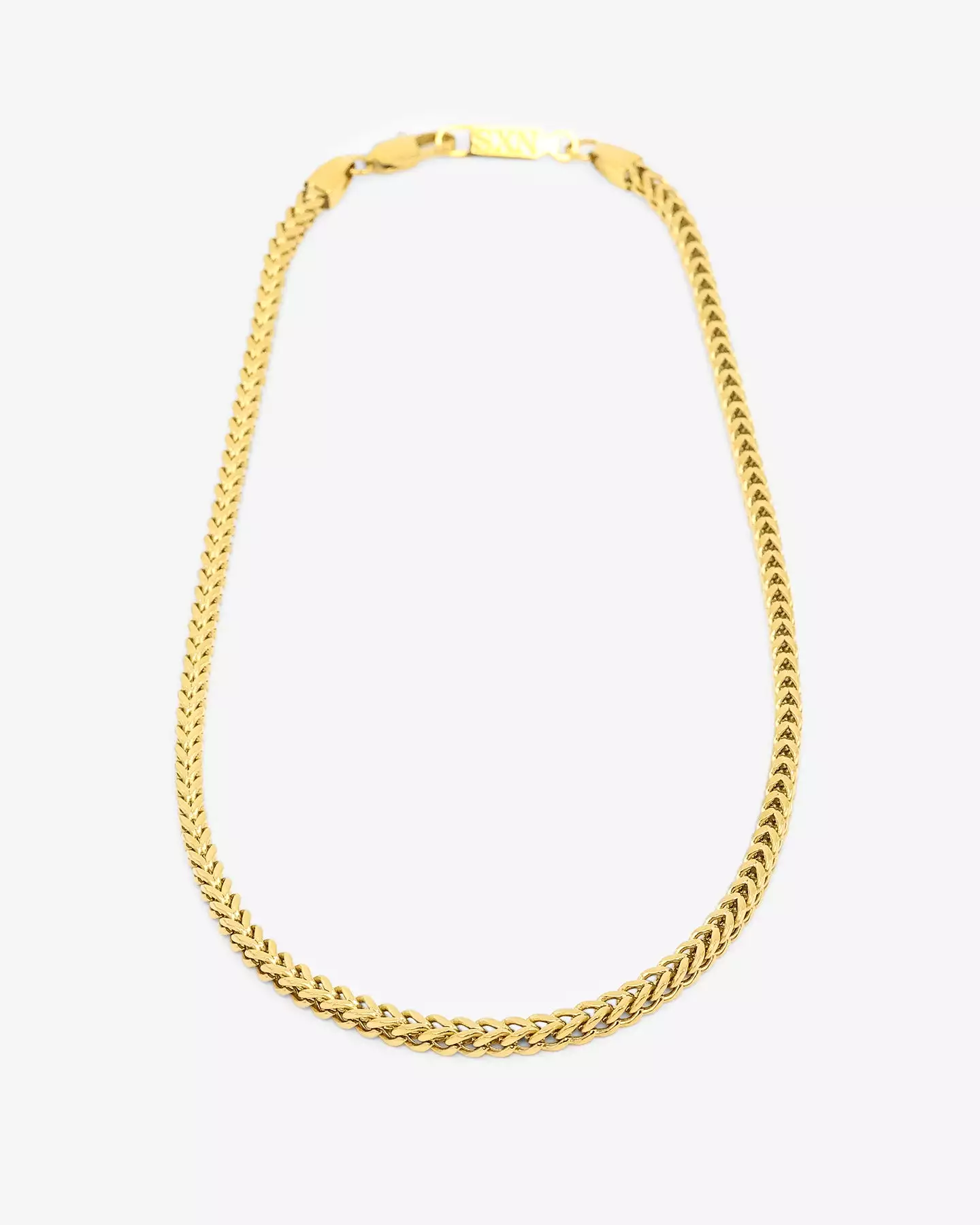 Saint Morta 4mm Franco Chain Gold