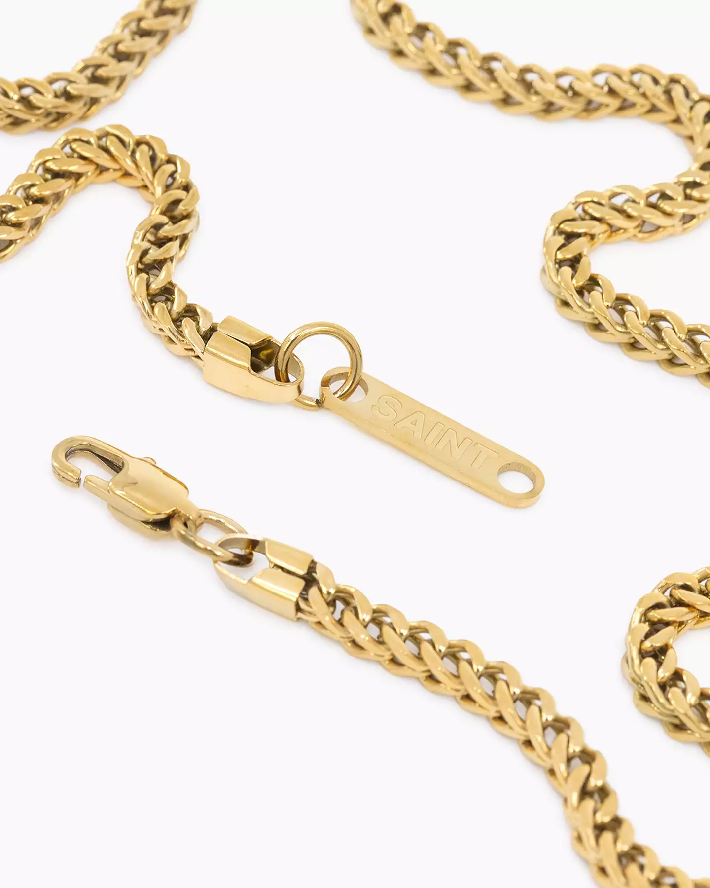 Saint Morta 4mm Franco Chain Gold