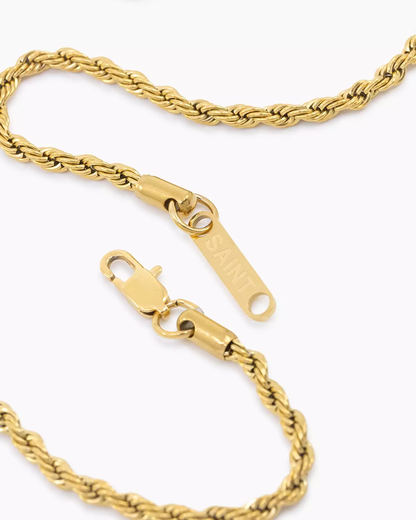 Saint Morta 4mm Rope Chain Gold