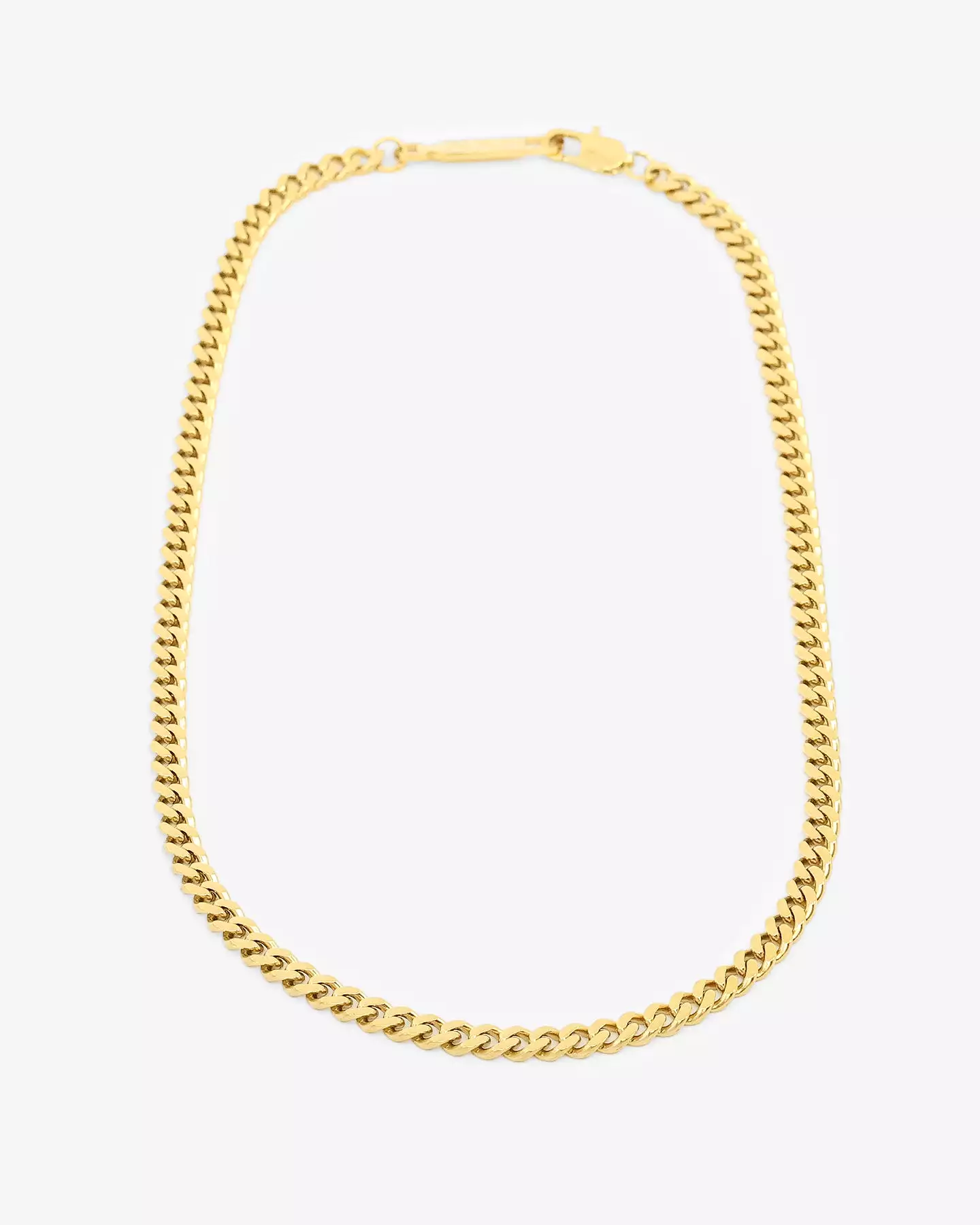 Saint Morta 5mm Cuban Chain Gold